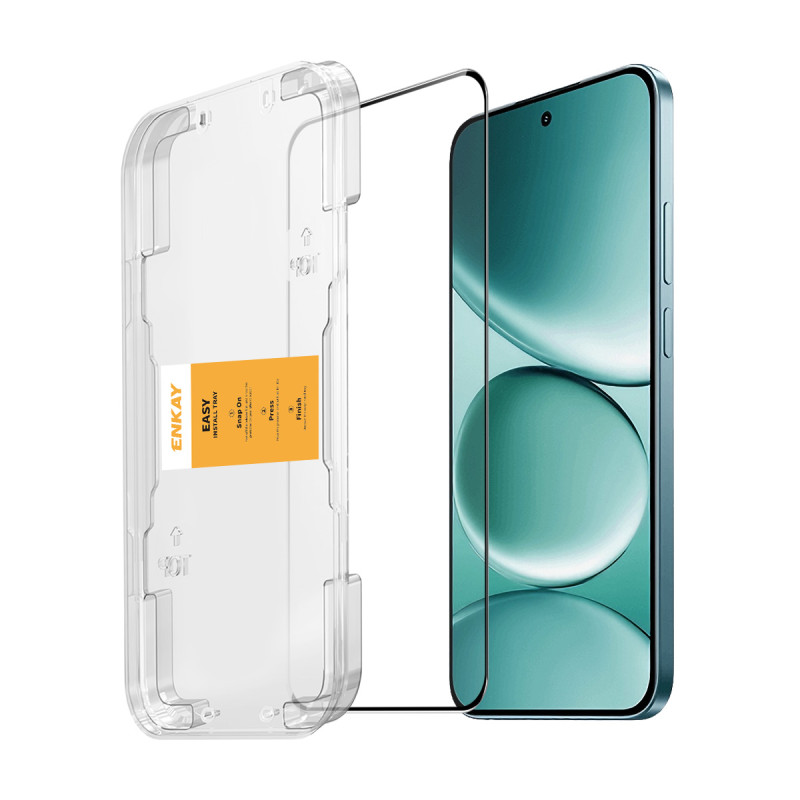 Displayschutz aus gehärtetem Glas für das Xiaomi Redmi 17 5G / 4G – Einrahmung