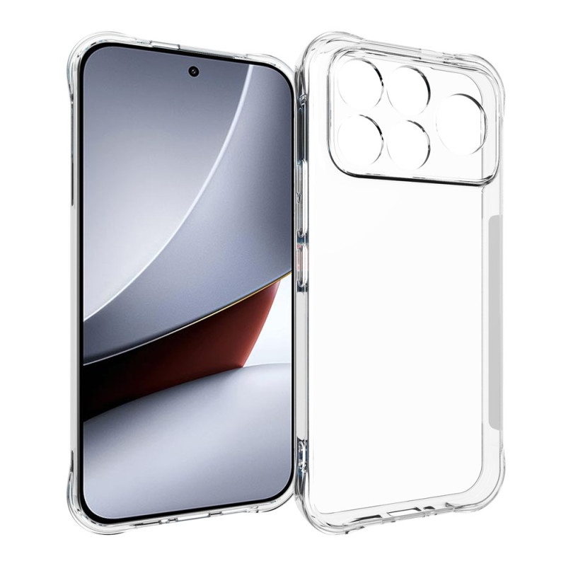 Verstärkte, transparente Hülle für das Poco F9 Ultra