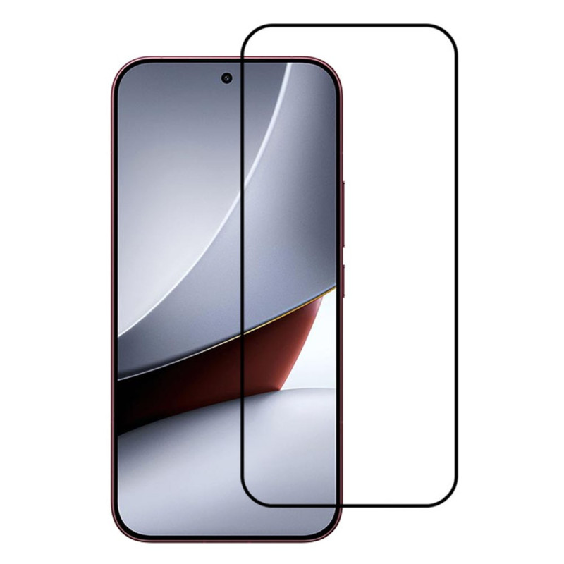 Vollflächiger Schutz aus gehärtetem Glas für das Display des Poco F9 Ultra