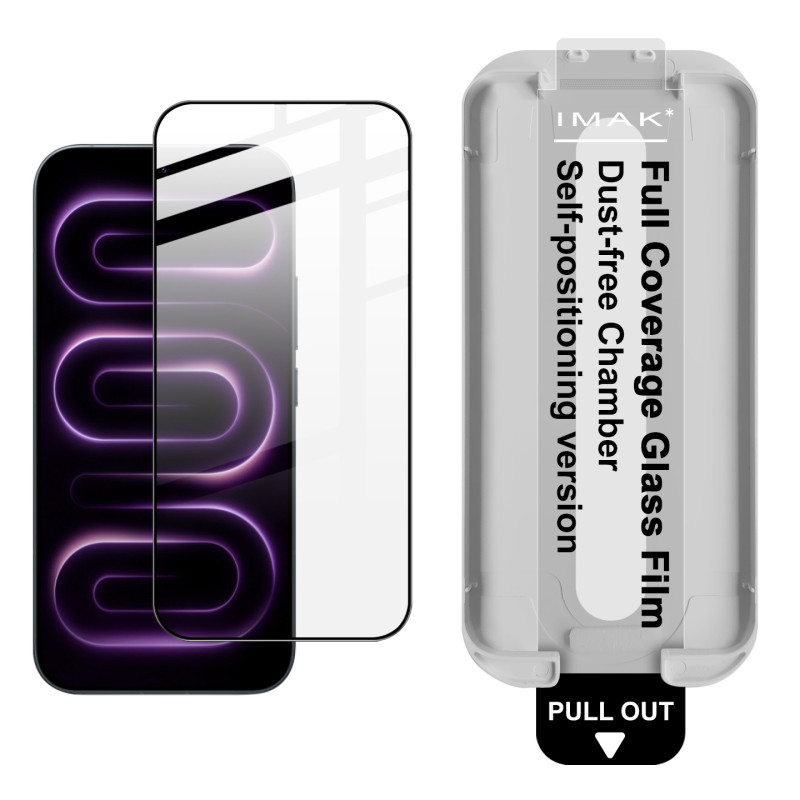 Displayschutz aus gehärtetem Glas für das Poco F9 Ultra (mit Einbaurahmen)