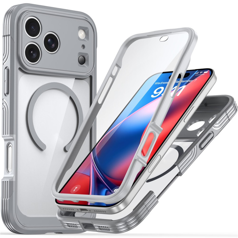 Magnetische iPhone 18 Pro / 17 Pro-Hülle mit gehärtetem Glas
