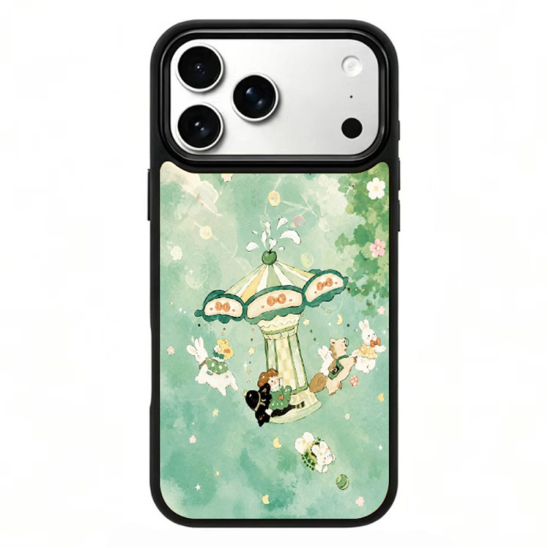 Magnetische iPhone 18 Pro / 17 Pro-Hülle „Wood Art Beauty“