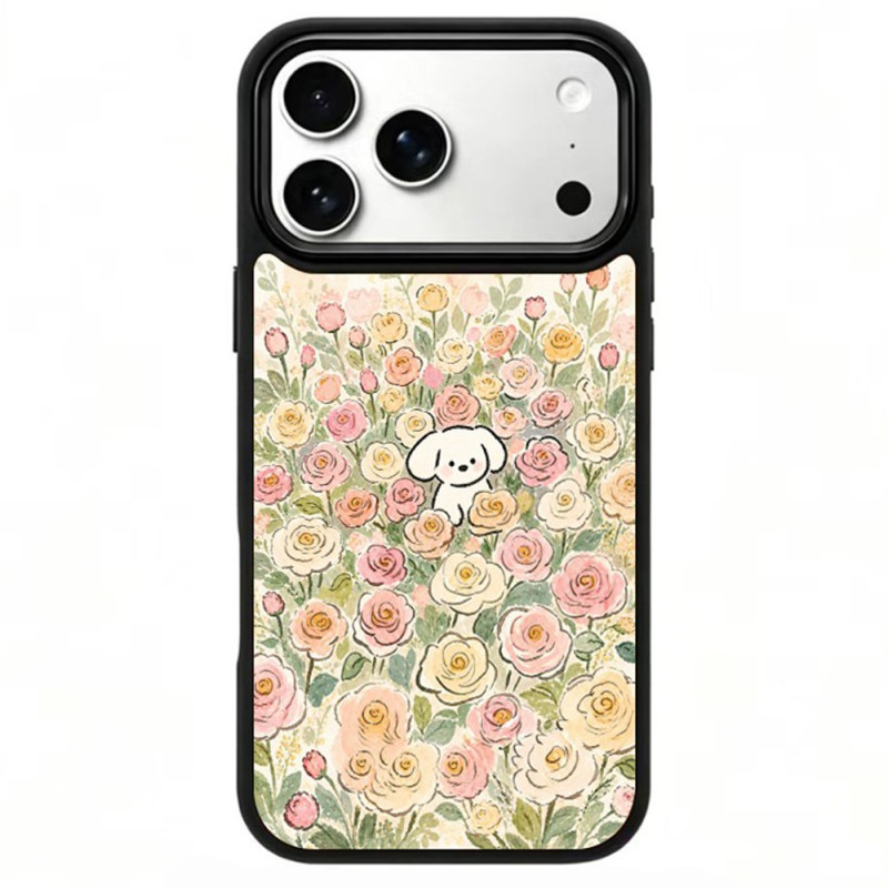 Magnetische iPhone 18 Pro / 17 Pro-Hülle „Five Elements“ mit Hundemotiv