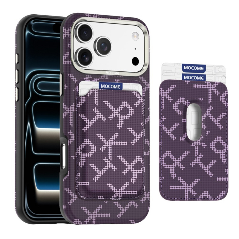 Magnetische iPhone 18 Pro-Hülle mit Kartenfach und Aramid-Struktur
