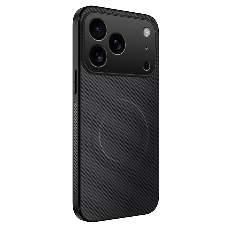 Magnetische iPhone 18 Pro-Hülle aus Kohlefaser