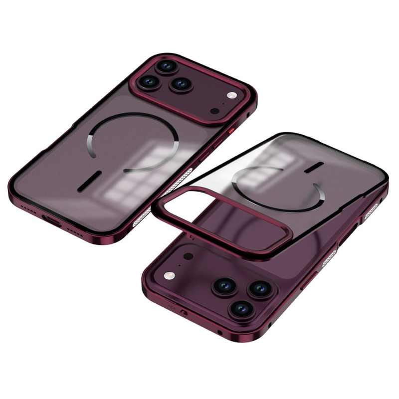 Magnetische iPhone 18 Pro-Hülle aus Aluminium mit Verriegelung