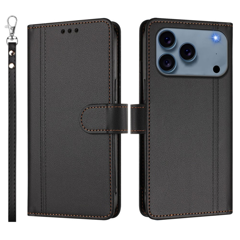 iPhone 18 Pro Max / 17 Pro Max Hülle im Brieftaschenstil mit 9 Kartenfächern