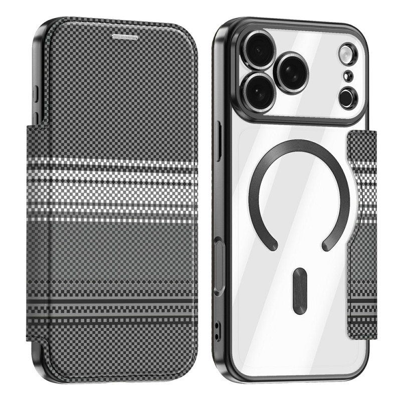 Magnetische Flip-Hülle für iPhone 18 Pro Max / 17 Pro Max mit Anti-RFID-Kartenfach