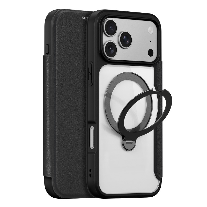 Flip-Cover für iPhone 18 Pro Max / 17 Pro Max – MagSafe Skin X Pro Series mit DUX DUCIS-Halterung