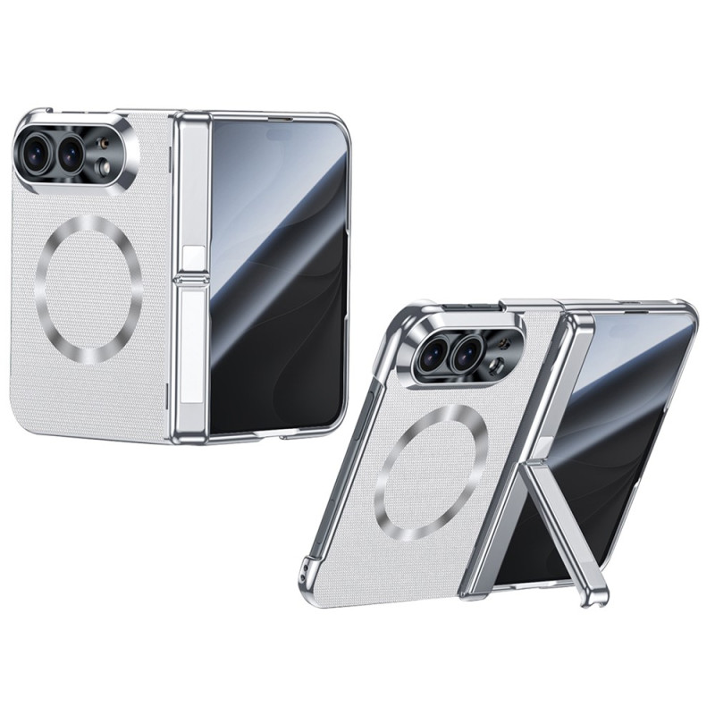 Magnetische iPhone-Duo-Hülle mit Halterung und Anti-Spion-Glas