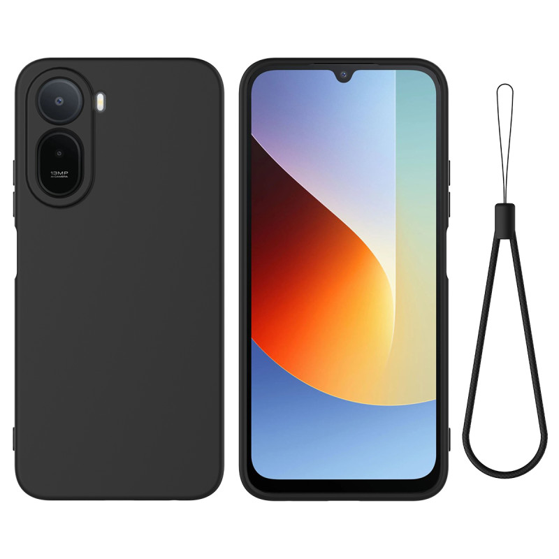 Poco C81 Pro Silikonhülle mit Trageband