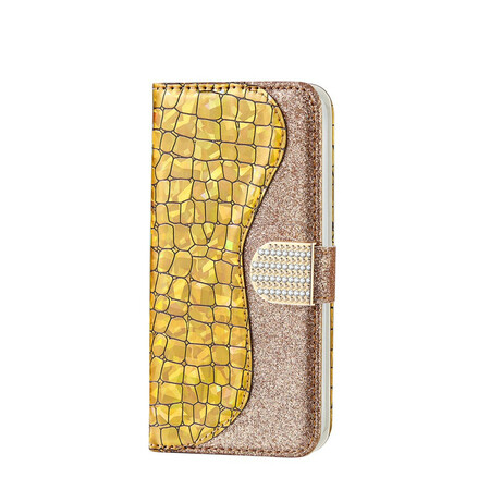 Samsung Galaxy A20e Krokodil Diamonds Hülle