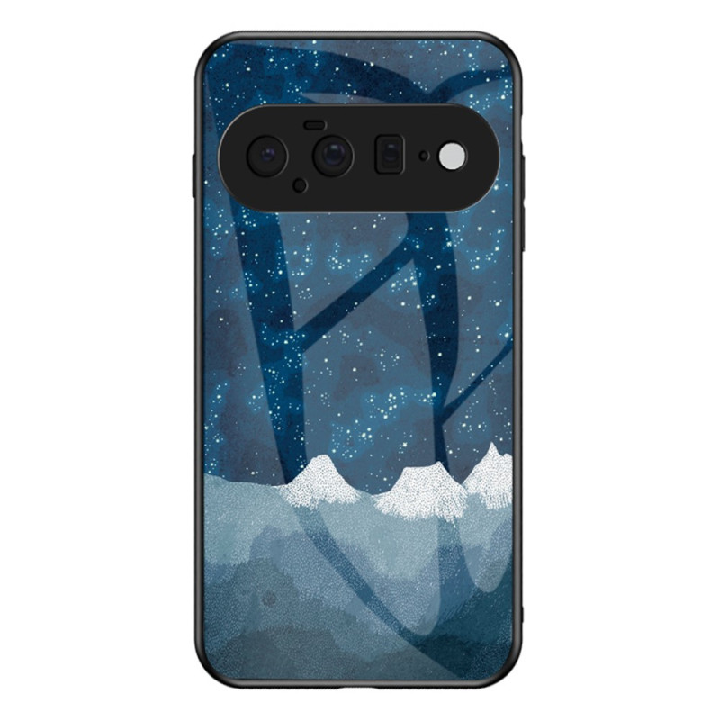 Google Pixel 11 Hülle aus gehärtetem Glas, Farbe: Himmelblau