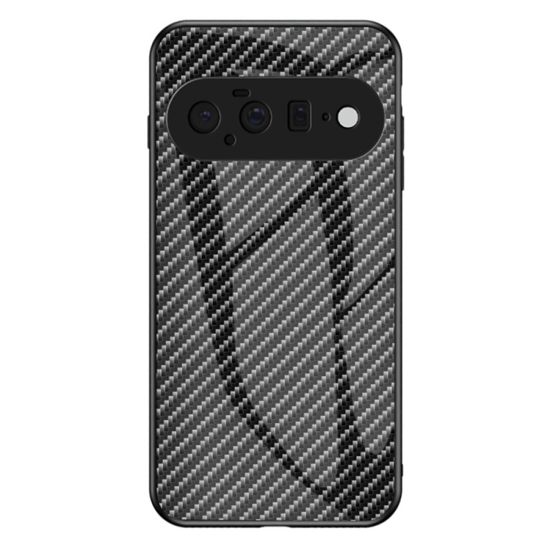 Google Pixel 11-Hülle aus gehärtetem Glas und Kohlefaser