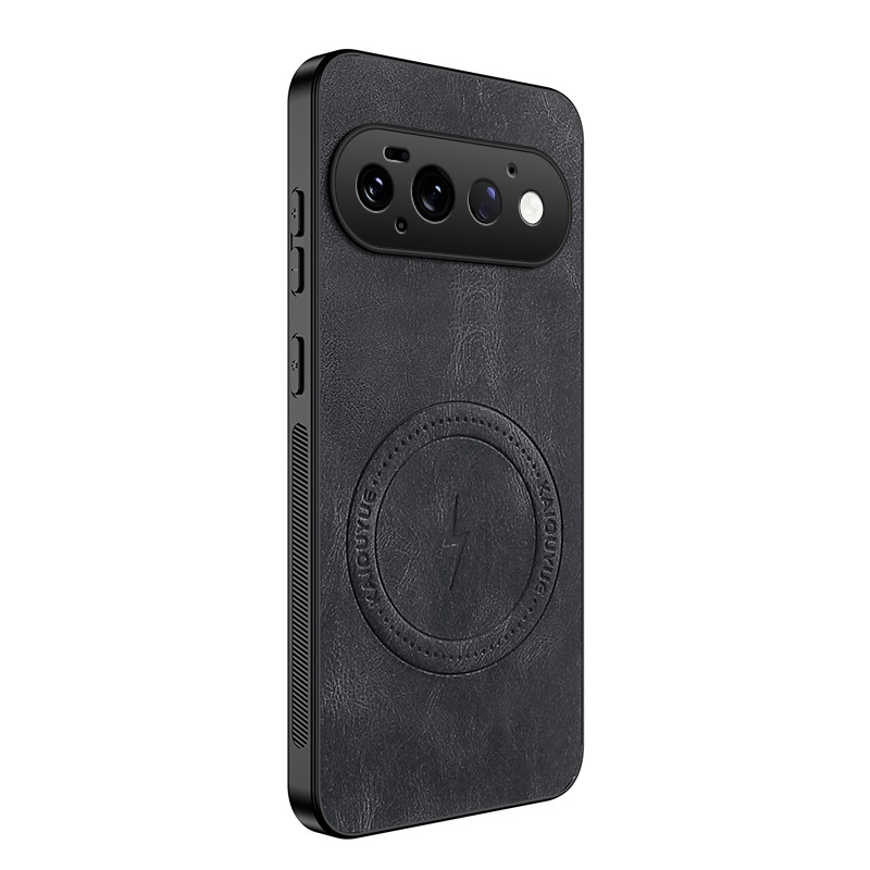 WANLONFENG Google Pixel 11 Pro Hülle in Lederoptik