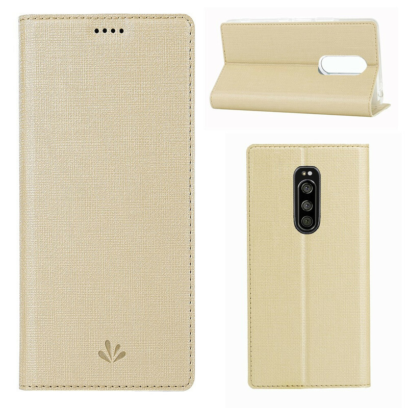 Flip Cover Sony Xperia 1 Strukturiert