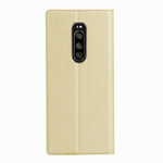 Flip Cover Sony Xperia 1 Strukturiert