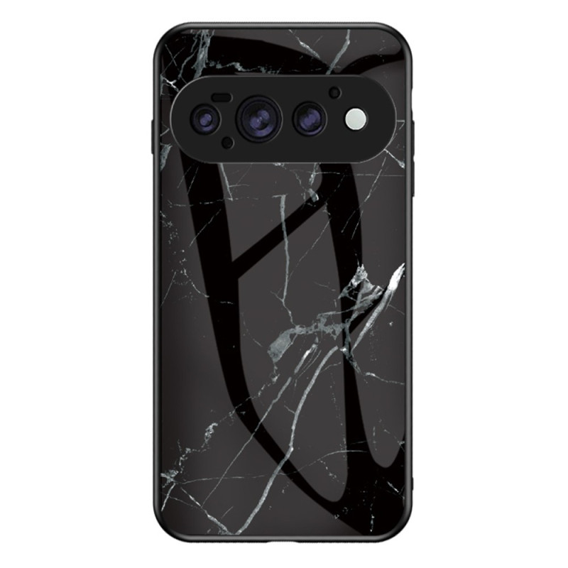 Google Pixel 11 Pro-Hülle aus gehärtetem Glas in Marmoroptik