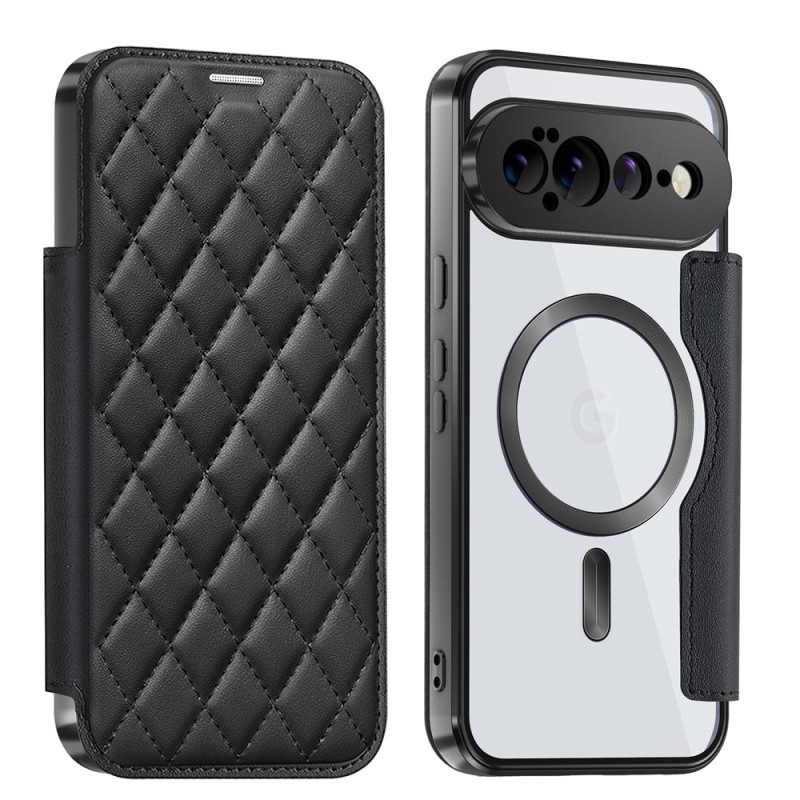 Flip-Cover für Google Pixel 11 Pro XL aus Kunstleder mit Steppung