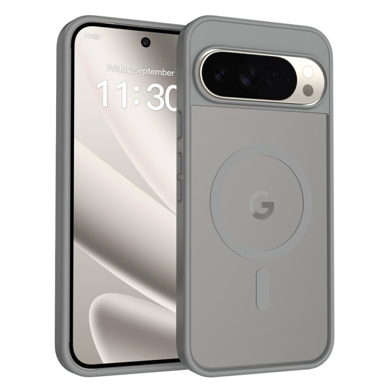 Google Pixel 11 Pro XL Hülle aus Silikon und Acryl mit Magnetverschluss
