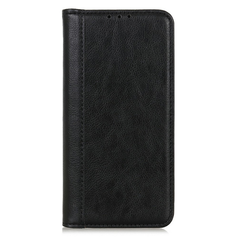 Flip-Cover für iPhone 18 Pro / 17 Pro aus Spaltleder