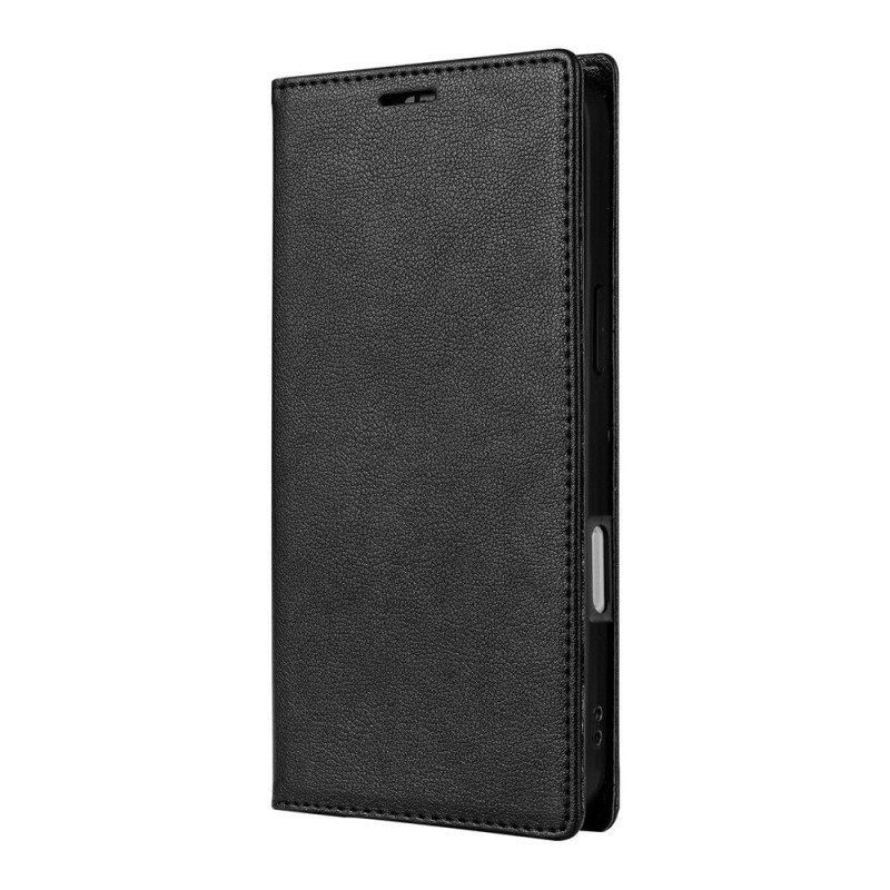 Flip-Cover für iPhone 18 Pro / 17 Pro im Leder-Look