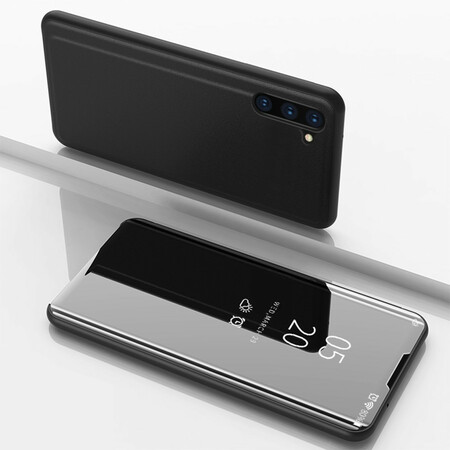 View Cover Samsung Galaxy Note 10 Spiegel und Kunstleder