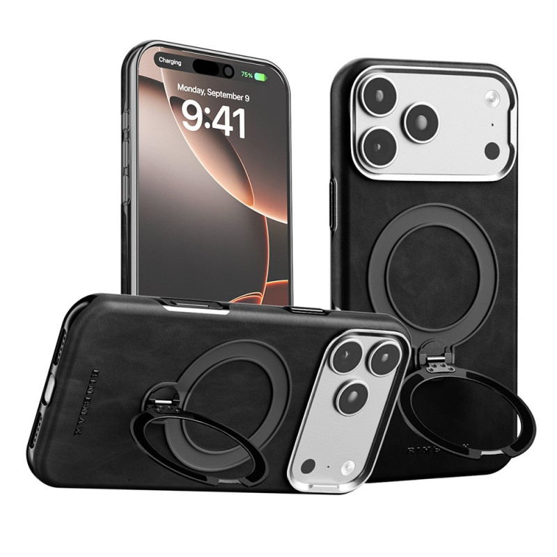 Magnetische iPhone 18 Pro / 17 Pro-Hülle mit um 360° drehbarer Halterung von RIMBMAX
