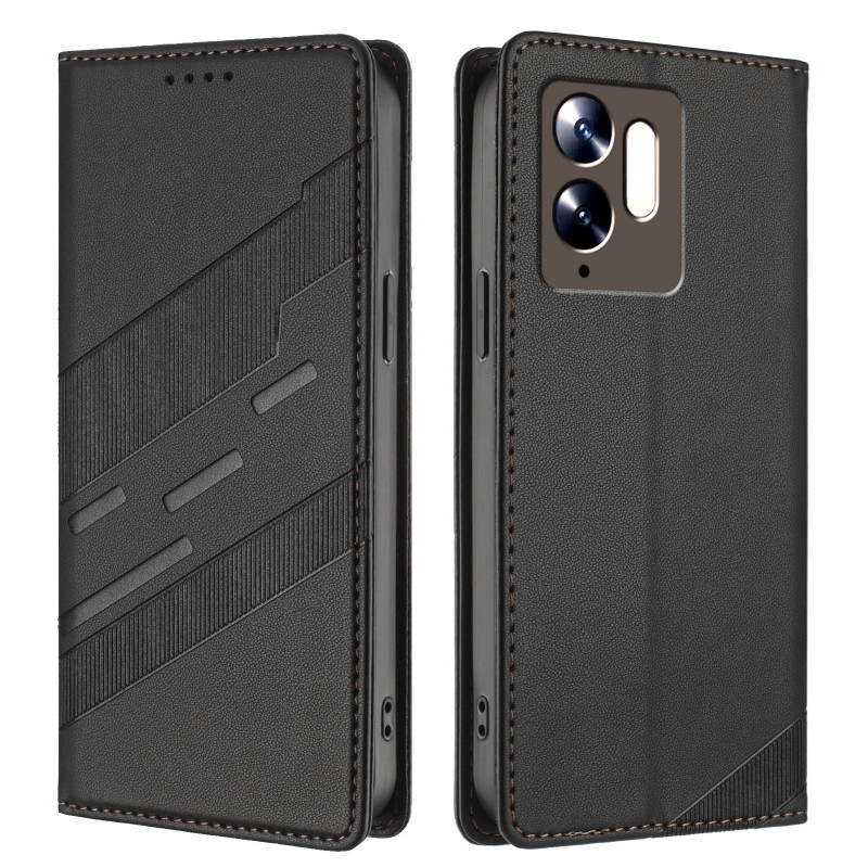 Flip-Cover für Poco C95 Pro im Punk-Stil