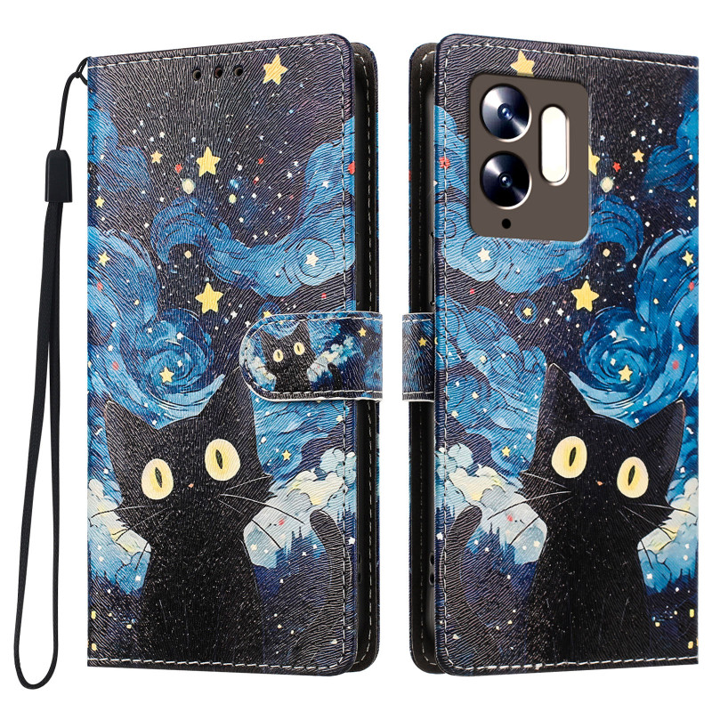 Hülle für das Poco C95 Pro „Sternenkatze“