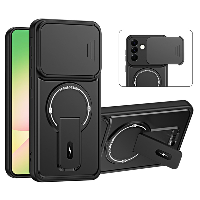 Stoßfeste Schutzhülle für Samsung Galaxy A18 4G / A17 4G / 5G mit Kameraabdeckung und Halterung