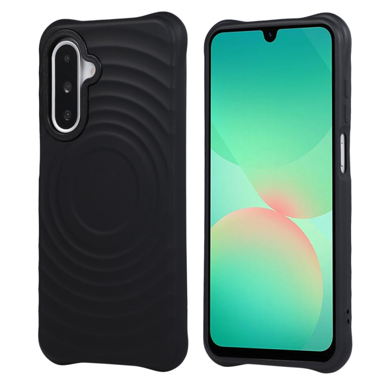 Samsung Galaxy A18 4G / A17 4G / 5G Hülle – magnetisch, rutschfest, mit Wellenmuster