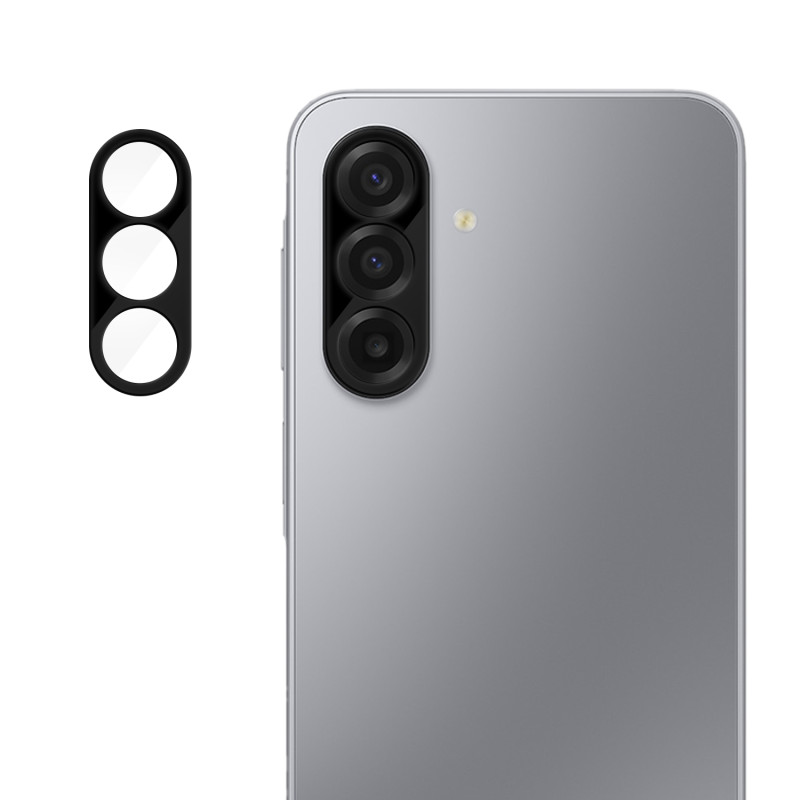 Schutzglas aus gehärtetem Glas für das Samsung Galaxy A18 4G (schwarze Version)