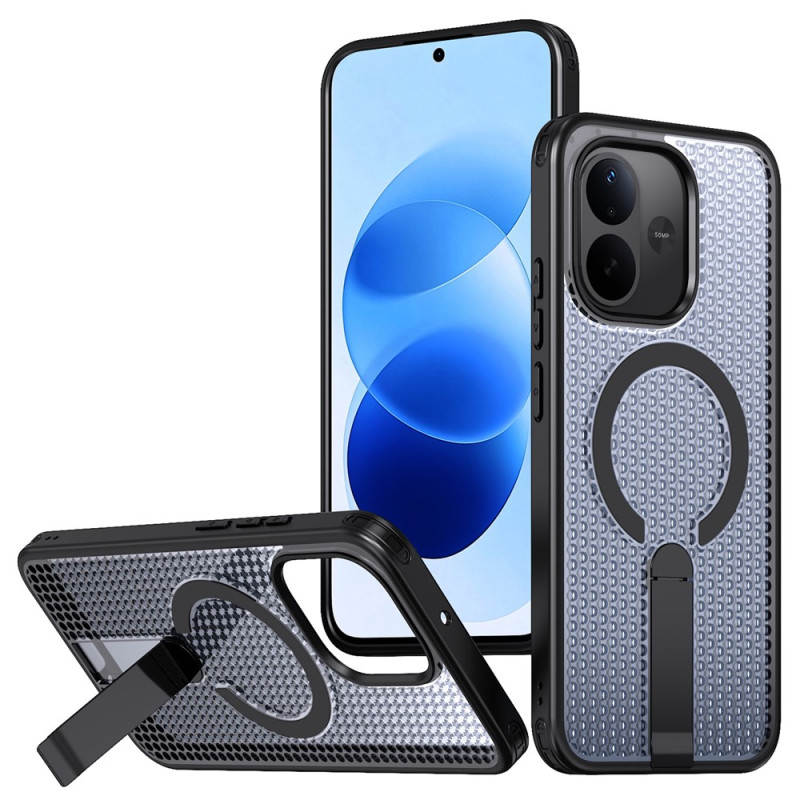 Xiaomi Redmi Note 17 5G / 4G Hülle – magnetisch, stoßfest, mit Gitterstruktur