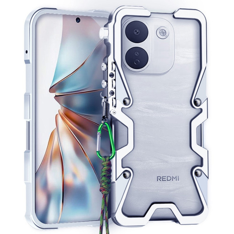 Xiaomi Redmi Note 17 Pro Max 5G Aluminium-Schutzhülle mit Handschlaufe