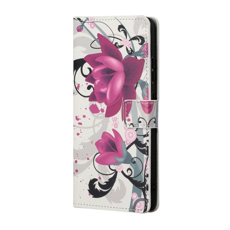 Hülle für das Xiaomi Redmi Note 17 Pro Max 5G „Tropical Flowers“