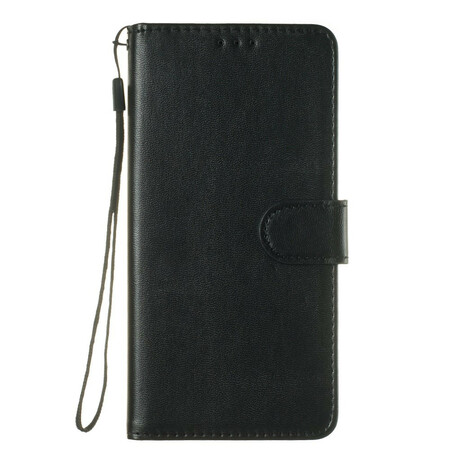 Samsung Galaxy A70 Kunstleder Color Tasche mit Riemen