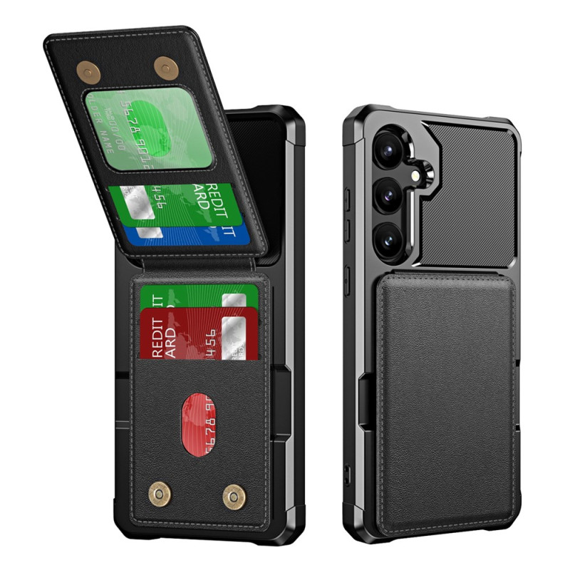 Samsung Galaxy S26 FE Flip-Hülle mit Kartenfächern (4 Karten)