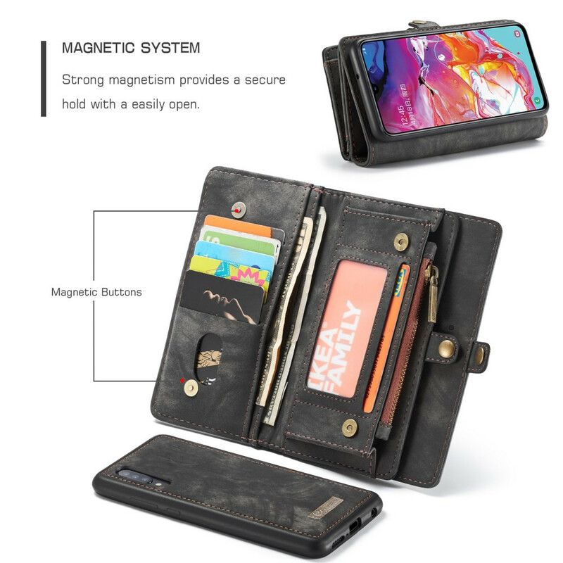 Samsung Galaxy A70 CASEME Hülle Abnehmbare Hülle Samsung Galaxy A70 CASEME Hülle Abnehmbare Hülle