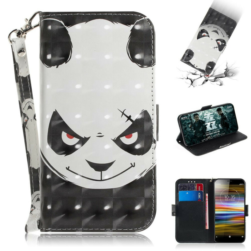 Sony Xperia L3 Angry Panda Tasche