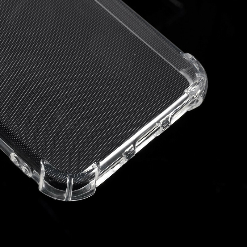 Huawei Y6 2019 Cover Transparent Verstärkte Ecken