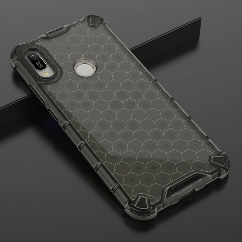 Huawei Y6 2019 Cover Wabenmuster