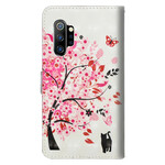 Samsung Galaxy Note 10 Plus Hülle Baum Pink