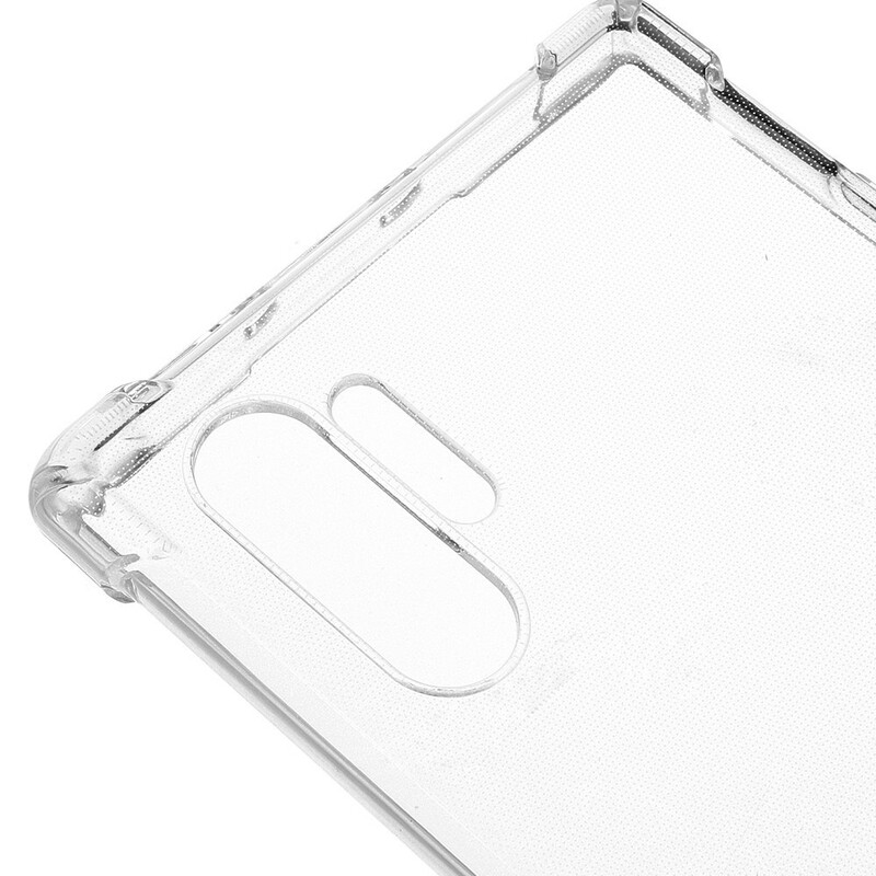 Samsung Galaxy Note 10 Plus Cover Transparent Verstärkte Ecken