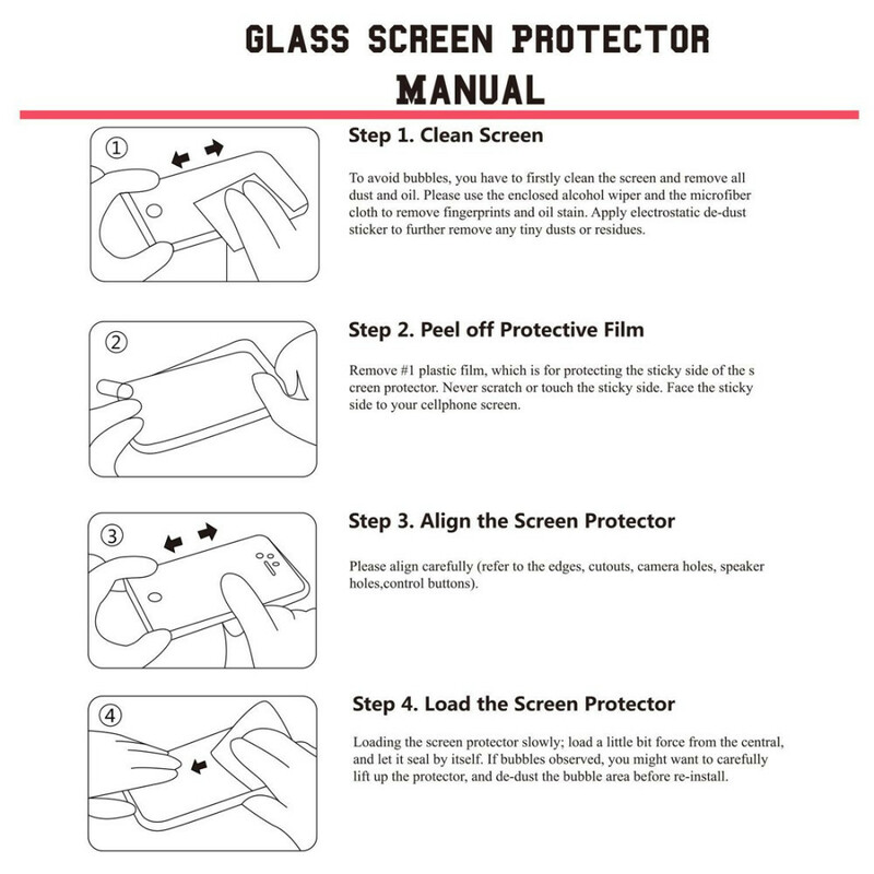 Schutz aus gehärtetem Glas für Samsung Galaxy Note 10 Plus HAT PRINCE