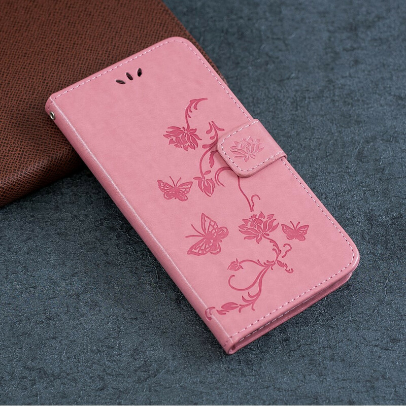 iPhone 11 Hülle Floral mit Riemen
