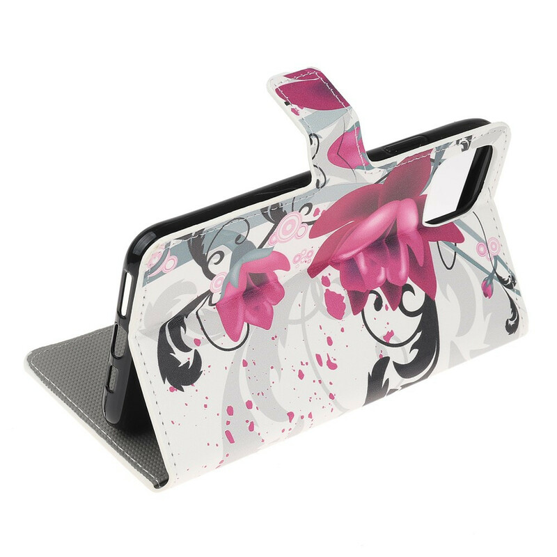 Hülle iPhone 11R Tropical Flowers