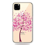 iPhone Cover 11 Top Baum Rosa