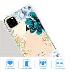 Transparentes iPhone 11 Max Cover Aquarell-Blumen