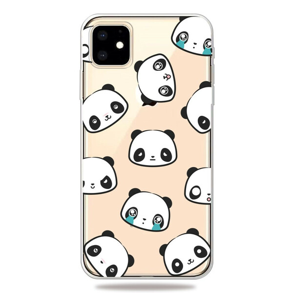 iPhone Cover 11 Sentimentale Pandas